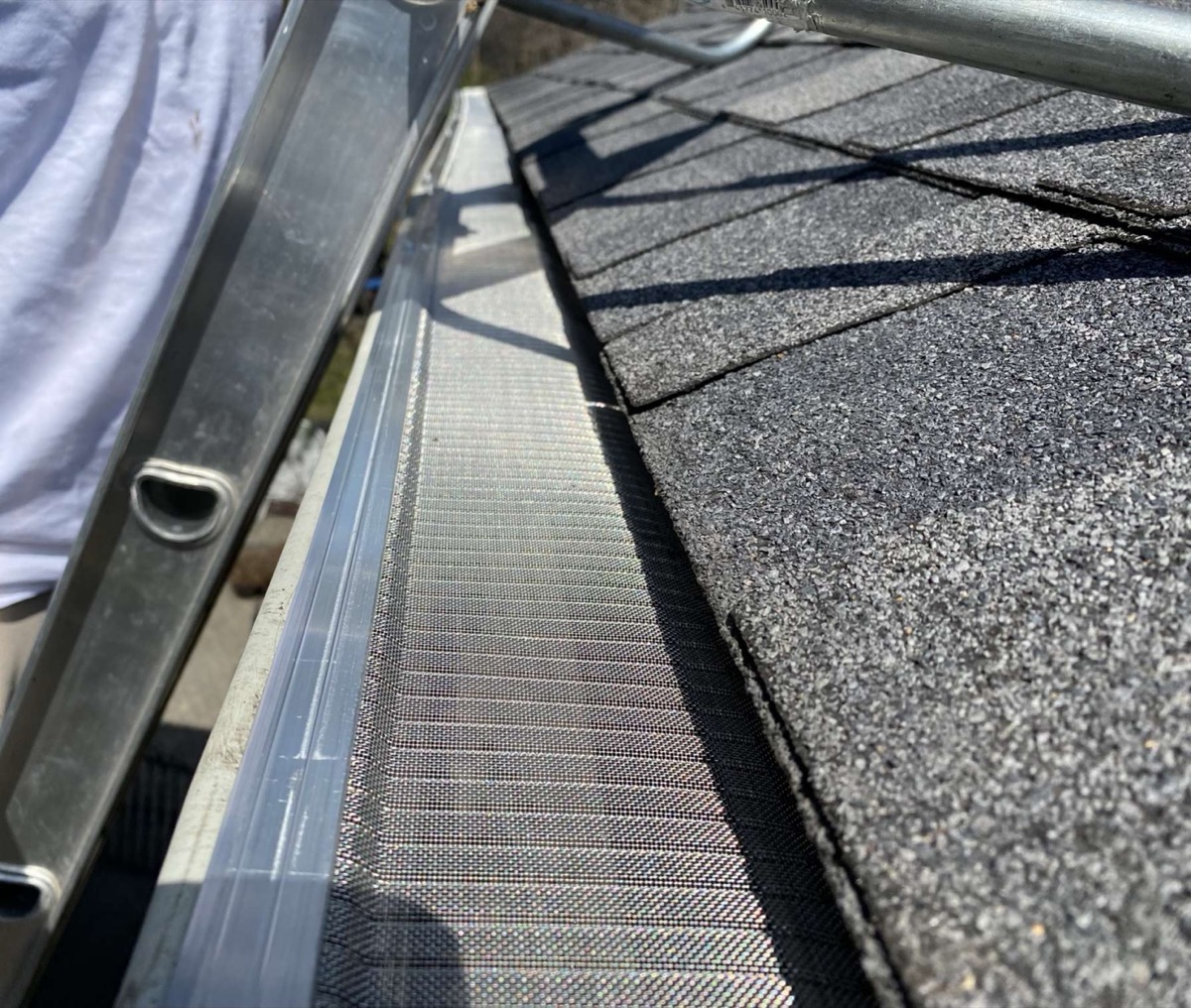 Gutter guard installation